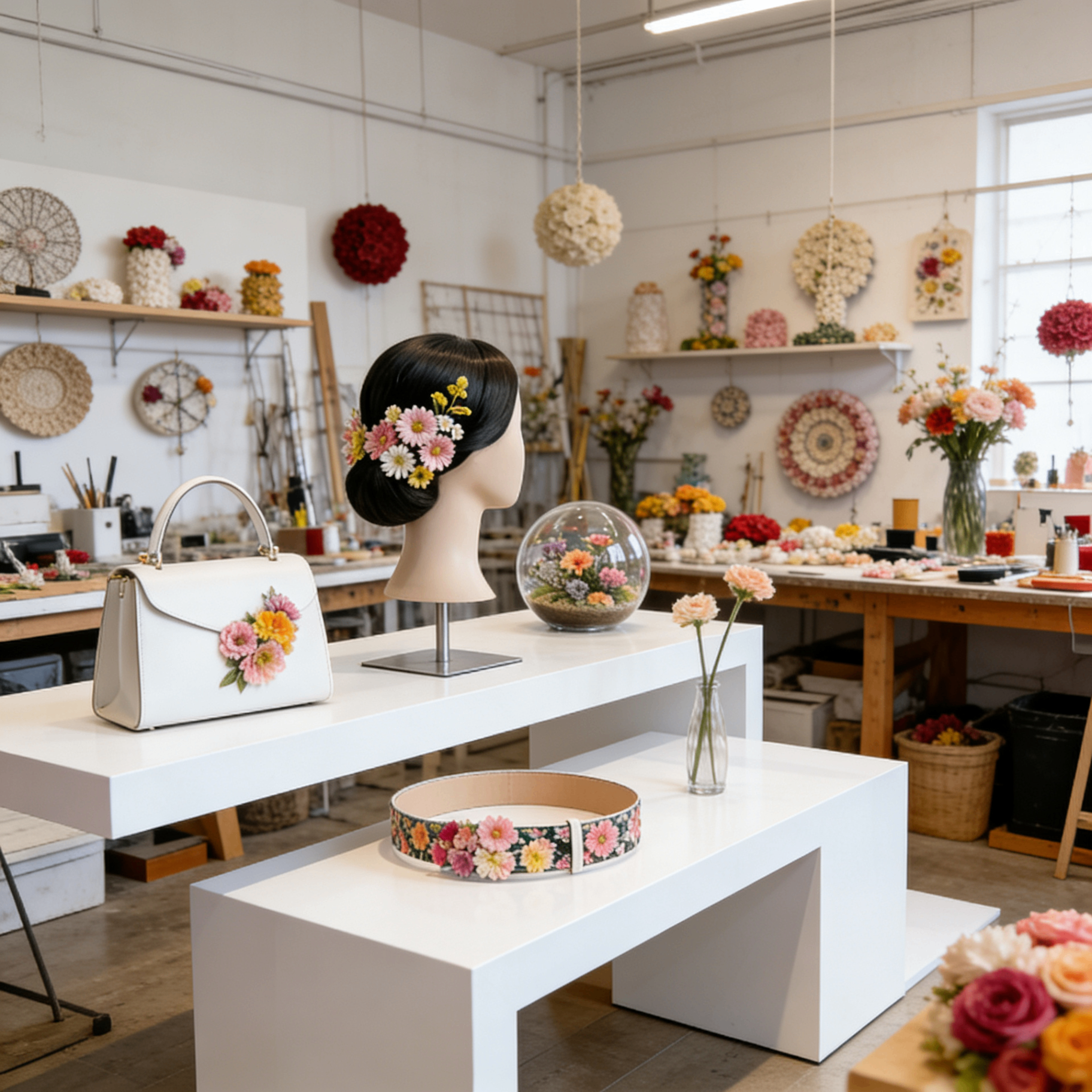 Objets d'exposition et accessoires